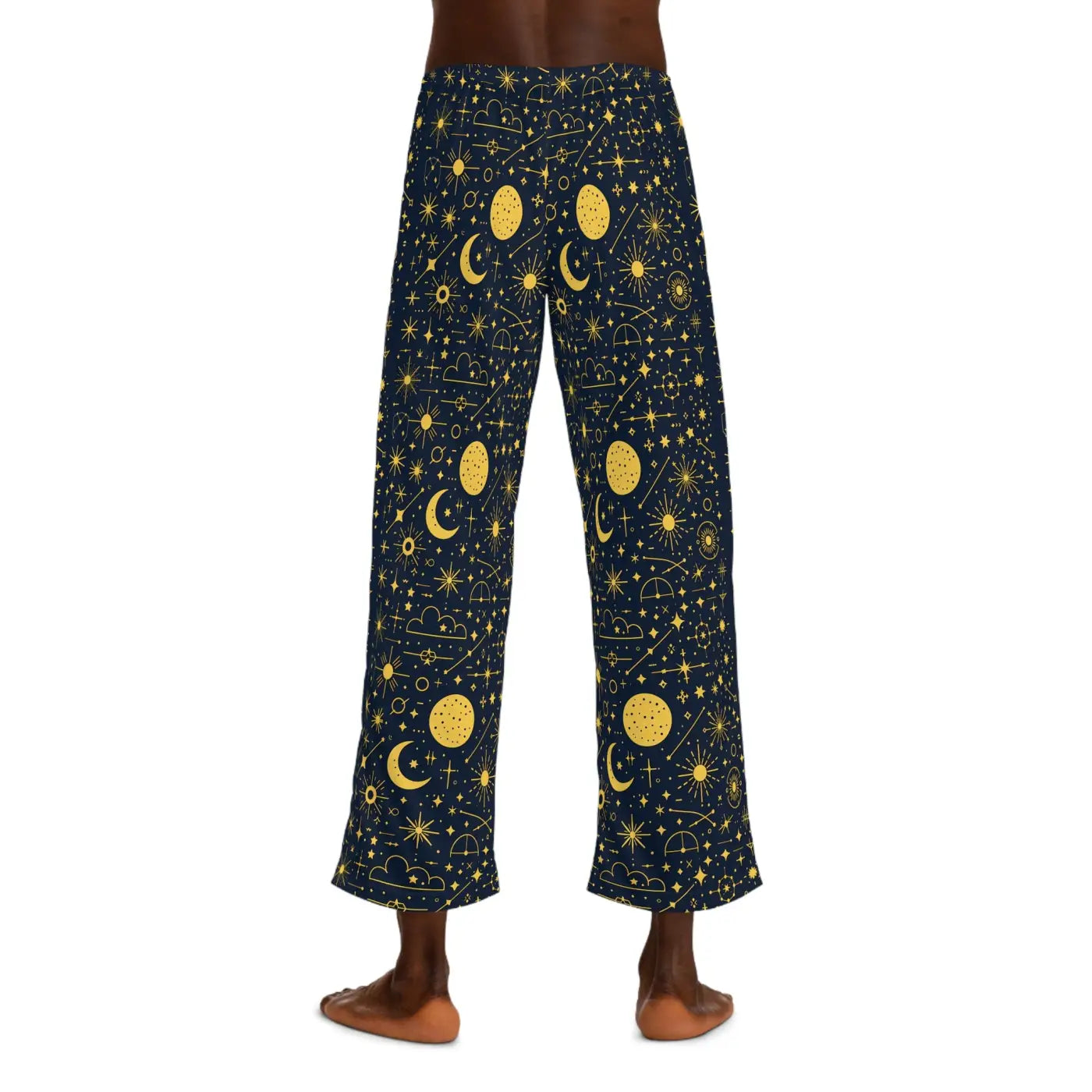 Sun, moon, stars, Men's Pajama Pants (AOP)